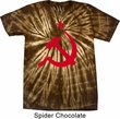 Mens Soviet Shirt Red Hammer And Sickle Spider Tie Dye Tee T-shirt