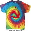 Mens Soviet Shirt Red Hammer And Sickle Tie Dye Tee T-shirt
