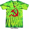 Mens Soviet Shirt Red Hammer And Sickle Tie Dye Tee T-shirt