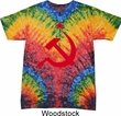 Mens Soviet Shirt Red Hammer And Sickle Tie Dye Tee T-shirt