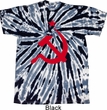 Mens Soviet Shirt Red Hammer And Sickle Twist Tie Dye Tee T-shirt
