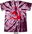 Mens Soviet Shirt Red Hammer And Sickle Twist Tie Dye Tee T-shirt
