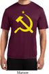 Mens Soviet Shirt Yellow Hammer And Sickle Moisture Wicking Tee