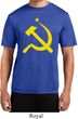Mens Soviet Shirt Yellow Hammer And Sickle Moisture Wicking Tee