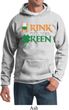 Mens St Patrick's Day Hoodie Drink Til Yer Green Hoody