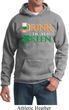Mens St Patrick's Day Hoodie Drink Til Yer Green Hoody