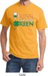 Mens St Patrick's Day Shirt Drink Til Yer Green Tee T-Shirt