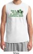 Mens St Patrick's Day Shirt Official Drinking Shirt Muscle Tee T-Shirt