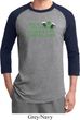 Mens St Patrick's Day Shirt Official Drinking Shirt Raglan Tee T-Shirt