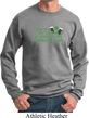 Mens St Patrick's Day Sweatshirt Official Drinking Shirt Sweat Shirt