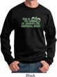 Mens St Patrick's Day Sweatshirt Official Drinking Shirt Sweat Shirt