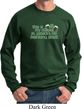 Mens St Patrick's Day Sweatshirt Official Drinking Shirt Sweat Shirt