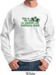 Mens St Patrick's Day Sweatshirt Official Drinking Shirt Sweat Shirt