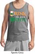 Mens St Patrick's Day Tanktop Drink Til Yer Green Tank Top