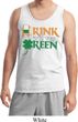 Mens St Patrick's Day Tanktop Drink Til Yer Green Tank Top
