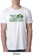 Mens St Patrick's Shirt My Official Drinking Shirt Burnout Tee T-Shirt