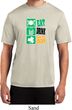 Mens St Patricks Day Eat Drink Be Irish Moisture Wicking Tee T-Shirt