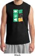 Mens St Patricks Day Shirt Eat Drink Be Irish Muscle Tee T-Shirt