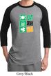 Mens St Patricks Day Shirt Eat Drink Be Irish Raglan Tee T-Shirt