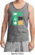 Mens St Patricks Day Tanktop Eat Drink Be Irish Tank Top