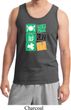 Mens St Patricks Day Tanktop Eat Drink Be Irish Tank Top