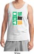 Mens St Patricks Day Tanktop Eat Drink Be Irish Tank Top