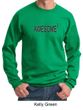 Mens Sweatshirt Awesome Cubed Sweat Shirt