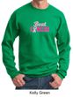Mens Sweatshirt Breast Cancer Awareness Beat Cancer Sweat Shirt