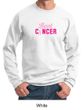 Mens Sweatshirt Breast Cancer Awareness Beat Cancer Sweat Shirt