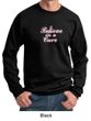 Mens Sweatshirt Breast Cancer Awareness Believe in a Cure Sweat Shirt