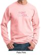 Mens Sweatshirt Breast Cancer Awareness Fight Cancer Sweat Shirt