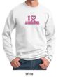 Mens Sweatshirt Breast Cancer Awareness I Heart a Survivor Sweat Shirt