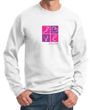 Mens Sweatshirt Breast Cancer Awareness Love Hope Sweat Shirt