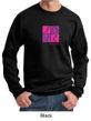 Mens Sweatshirt Breast Cancer Awareness Love Hope Sweat Shirt