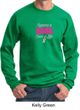 Mens Sweatshirt Breast Cancer Awareness Save a Life Sweat Shirt