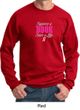 Mens Sweatshirt Breast Cancer Awareness Save a Life Sweat Shirt