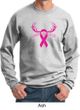 Mens Sweatshirt Breast Cancer Awareness Save a Rack Sweat Shirt