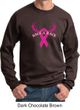 Mens Sweatshirt Breast Cancer Awareness Save a Rack Sweat Shirt