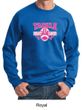 Mens Sweatshirt Breast Cancer Awareness Tackle Cancer Sweat Shirt