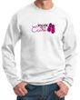 Mens Sweatshirt Breast Cancer Awareness Walkin For a Cure Sweat Shirt