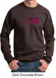 Mens Sweatshirt Breast Cancer Awareness Walkin For a Cure Sweat Shirt