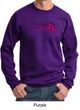 Mens Sweatshirt Breast Cancer Awareness Walkin For a Cure Sweat Shirt