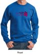 Mens Sweatshirt Breast Cancer Awareness Walkin For a Cure Sweat Shirt