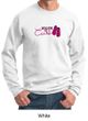 Mens Sweatshirt Breast Cancer Awareness Walkin For a Cure Sweat Shirt