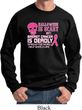 Mens Sweatshirt Halloween Scary Breast Cancer Deadly Sweat Shirt