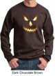 Mens Sweatshirt Pumpkin Head Sweat Shirt