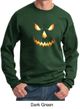 Mens Sweatshirt Pumpkin Head Sweat Shirt