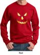 Mens Sweatshirt Pumpkin Head Sweat Shirt