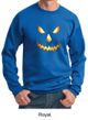 Mens Sweatshirt Pumpkin Head Sweat Shirt