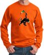 Mens Sweatshirt Rasta Triangle Sweat Shirt
